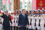 Tổng Bí thư Tô Lâm dự và trao danh hiệu Anh hùng LLVT nhân dân cho Quân chủng Hải quân