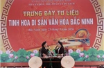 Giới thiệu tinh hoa di sản văn hóa Bắc Ninh tới công chúng