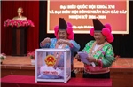 Đồng bào các dân tộc gửi gắm niềm tin qua lá phiếu