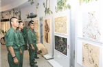 Khai mạc triển lãm 'Từ ký họa chiến trường đến sắc màu đương đại'