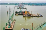 Tăng tốc 7 cầu vượt sông Hồng, nhiều dự án đạt trên 70% khối lượng thi công