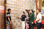 Chùa Cương Xá là ngôi chùa có hệ thống tường đá khắc nhiều chữ Vạn nhất châu Á