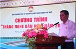 'Tháng nghe dân nói': Chung tay xây dựng môi trường và đô thị Huế văn minh
