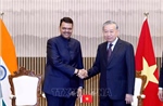 Tổng Bí thư, Chủ tịch nước Tô Lâm tiếp Thủ hiến bang Maharashtra của Ấn Độ