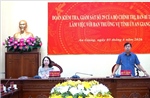 Bí thư Trung ương Đảng Võ Thị Ánh Xuân làm việc với Ban Thường vụ Tỉnh ủy An Giang