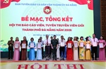 Kịch tính chung kết hội thi Báo cáo viên giỏi
