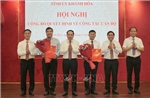 Khánh Hòa công bố các quyết định về công tác cán bộ