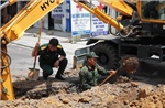 Quảng Ngãi: Bắt đầu đào rãnh thăm dò, tìm kiếm hài cốt liệt sĩ tại đường Trường Chinh