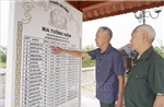 Khu di tích Bãi Dừa - địa chỉ đỏ tri ân 20 liệt sĩ trên trận địa pháo binh anh hùng