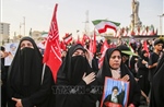 Hàng triệu người tiễn biệt Đại giáo chủ Ali Khamenei tại Qom (Iran)