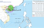 Bão số 4 giữ nguyên cường độ, hướng di chuyển, cách đặc khu Bạch Long Vĩ khoảng 90km