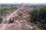 Hà Nội điều chỉnh giao thông một số tuyến đường phục vụ thi công cầu Trần Hưng Đạo