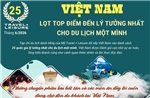 Việt Nam lọt top điểm đến lý tưởng nhất cho du lịch một mình