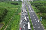 Lưu lượng phương tiện trên các tuyến cao tốc Bắc - Nam tăng gần 60%