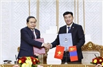 Quốc hội Việt Nam và Quốc hội Mông Cổ ký Bản ghi nhớ hợp tác