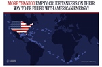 Nhà Trắng thông báo nhiều kỉ lục năng lượng mới, hơn 100 tàu chở dầu hướng tới Mỹ