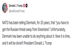 Tổng thống Trump đưa ra tuyên bố mới nhất về Greenland và ‘mối đe doạ từ Nga'
