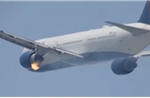 Video động cơ máy bay Boeing của Delta Air Lines bốc cháy bùng bùng khi cất cánh