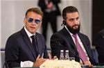Khi Damascus rung chuyển bởi bom nổ trong chuyến thăm Syria của Tổng thống Macron