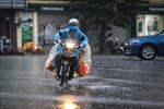 Bắc Bộ, Thanh Hóa và Nghệ An tiếp tục mưa rào và có nơi mưa dông