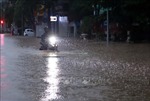 Nhiều tuyến phố ở Vĩnh Phúc ngập nặng sau cơn mưa kéo dài
