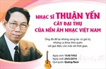 Nhạc sĩ Thuận Yến - Cây đại thụ của nền âm nhạc Việt Nam