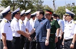 Chủ tịch Quốc hội thăm, động viên cán bộ, chiến sỹ Lữ đoàn tên lửa bờ 681