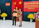 Phó Chủ tịch nước Võ Thị Ánh Xuân thăm, làm việc tại Đồn Biên phòng Rạch Gốc