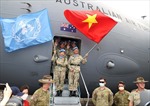 Nữ sỹ quan an ninh Việt Nam tham gia hoạt động gìn giữ hòa bình Liên hợp quốc