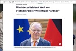 Bang Niedersachsen (Đức) muốn tăng cường hợp tác với Việt Nam