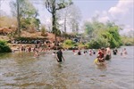 Nghiêm cấm mọi hoạt động tiềm ẩn nguy cơ mất an toàn trên sông Pô Cô