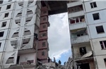 Sập nhà chung cư gây thương vong tại thành phố Belgorod của Nga