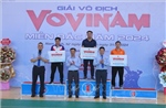 Nam Định giành Nhất toàn đoàn Giải vô địch Vovinam miền Bắc 