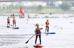 Sôi động Giải Bơi vượt sông và Giải Vô địch Ván chèo đứng TP Hồ Chí Minh