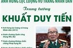 Anh hùng lực lượng vũ trang Nhân dân, Trung tướng Khuất Duy Tiến