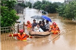 Trung Quốc: Ứng phó khẩn cấp với tình hình mưa bão và lũ lụt nghiêm trọng