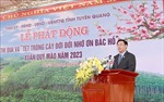 Chủ tịch Quốc hội dự Lễ phát động thi đua Tết trồng cây tại Tuyên Quang