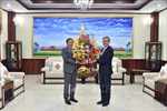 Đại sứ Việt Nam chúc mừng 68 năm Ngày thành lập Đảng NDCM Lào