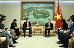 Phó Thủ tướng Trần Lưu Quang tiếp Đại sứ Hoa Kỳ tại Việt Nam