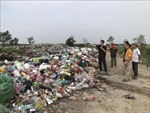 Bãi rác gây ô nhiễm cho hàng trăm hộ dân ở huyện Thanh Miện