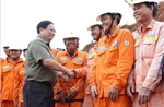 Thủ tướng kiểm tra thi công đường dây tải điện 500kV mạch 3 đoạn qua Nghệ An