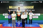 Giải vô địch Quốc gia Billiards & Snooker 2024: TP Hồ Chí Minh đạt Nhất toàn đoàn