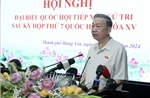 Chủ tịch nước Tô Lâm tiếp xúc cử tri tỉnh Hưng Yên