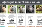 Ngày Tê giác thế giới 22/9: Thế giới còn chưa tới 28.000 con tê giác