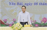 Đoàn công tác của Bộ Chính trị làm việc với Ban Thường vụ Tỉnh ủy Yên Bái, Lào Cai