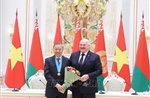 Lễ trao tặng Huân chương Hữu nghị các dân tộc của Belarus cho Tổng Bí thư Tô Lâm