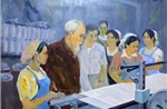 Phong cách Bác Hồ gây ấn tượng sâu sắc với người họa sĩ