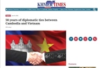 Học giả Campuchia: Quan hệ với Việt Nam phát triển trên mọi lĩnh vực