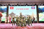 Binh đoàn 678 góp phần vun đắp, phát triển tình hữu nghị Việt - Lào