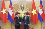 Chủ tịch Quốc hội Trần Thanh Mẫn hội kiến Chủ tịch Đảng Nhân dân Campuchia, Chủ tịch Thượng viện Campuchia Hun Sen